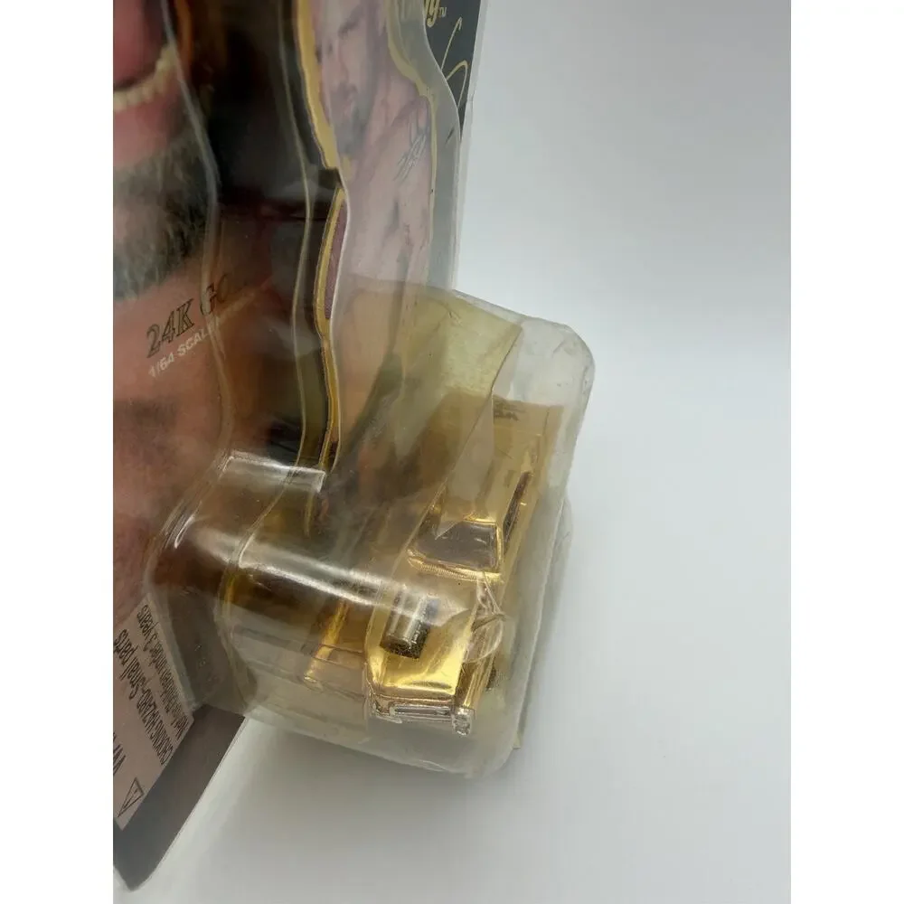 WCW Goldberg Racing Champions 24K Gold Plated Die-Cast Car New in Package 1990s